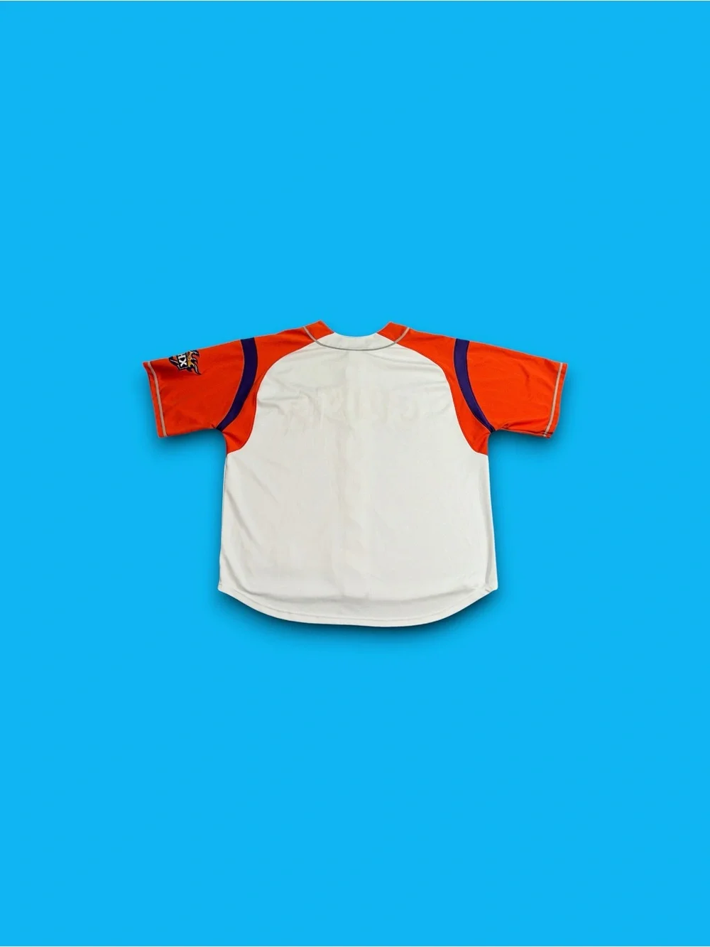 Vintage Phoenix Suns NBA Majestic baseball style jersey white mens XL